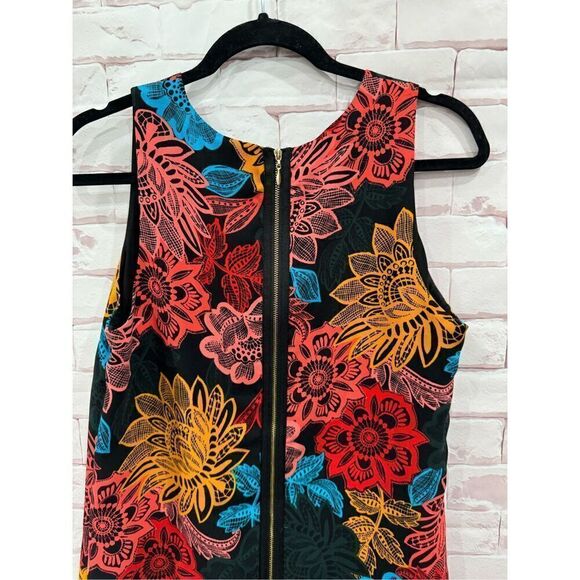 CeCe sleeve less summer polyester  dress size small - Picture 5 of 7